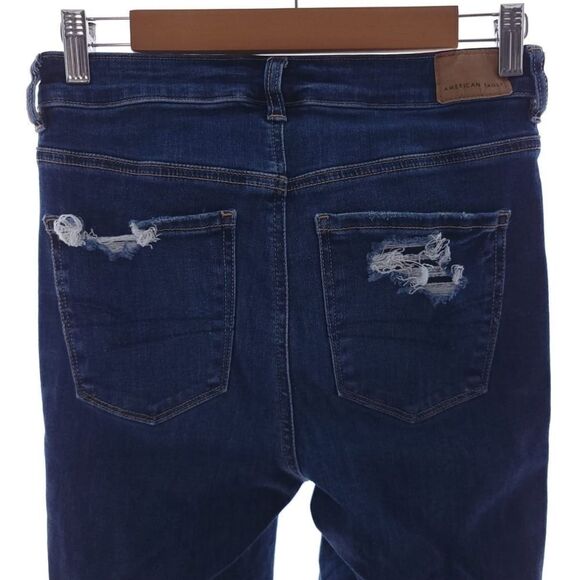 American Eagle Distressed Hi-Rise Jegging Next Level Stretch Womens Size 6 - Picture 8 of 12